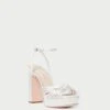 Loeffler Randall Rivka Cream Knot Platform Sandal 1 Loeffler Randall Rivka Cream Knot Platform Sandal -Loeffler Randall RIVKA SATN CREAM 1