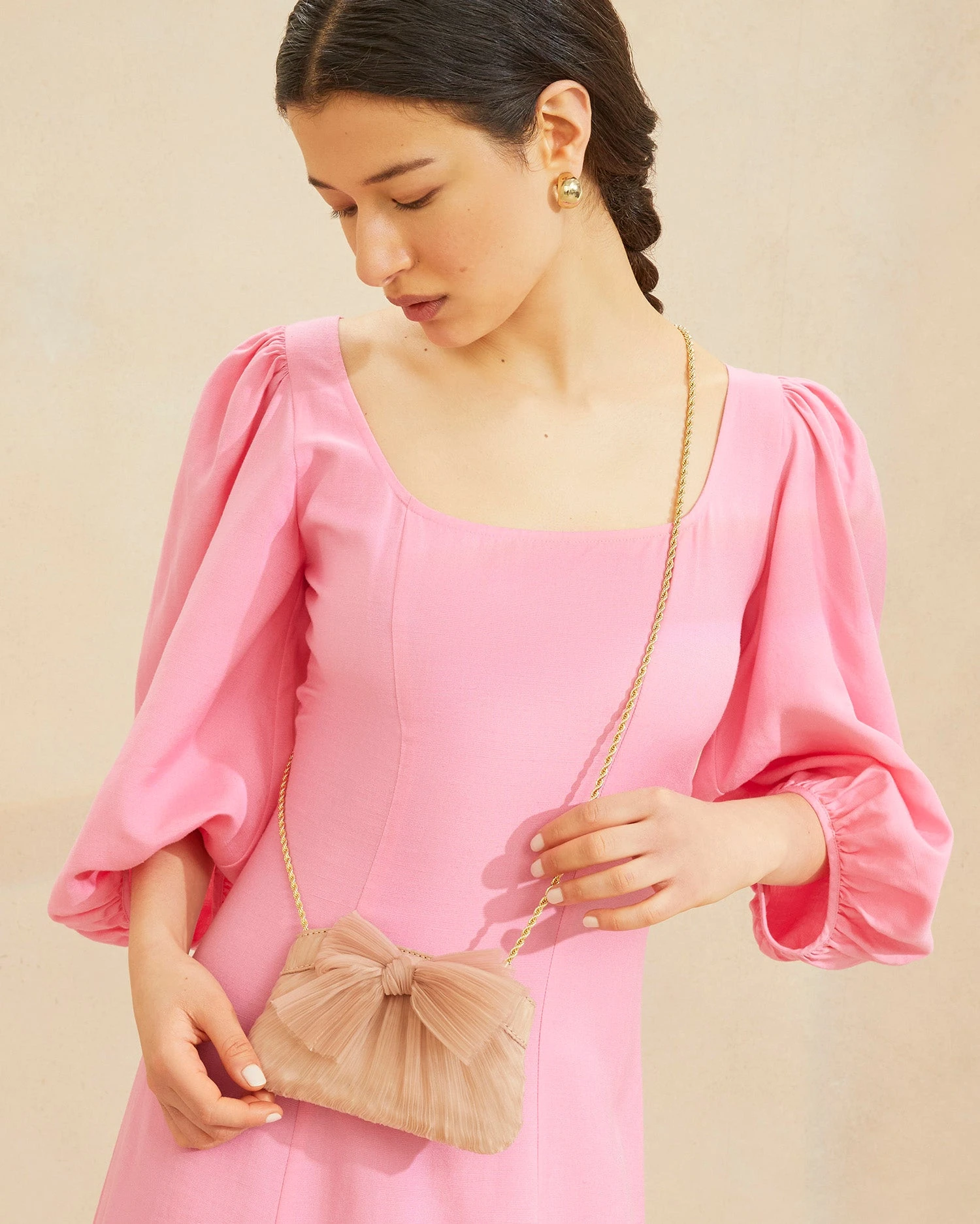 Loeffler Randall Rochelle Beauty Mini Bow Clutch 7 Loeffler Randall Rochelle Beauty Mini Bow Clutch - Image 5