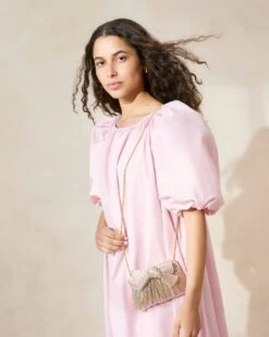 Loeffler Randall Rochelle Champagne Mini Bow Clutch 11 Loeffler Randall Rochelle Champagne Mini Bow Clutch -Loeffler Randall ROCHELLE PLA CHAMP 034copy