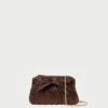Loeffler Randall Rochelle Mocha Mini Bow Clutch 1 Loeffler Randall Rochelle Mocha Mini Bow Clutch -Loeffler Randall ROCHELLE PLA MOCHA 1