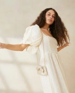 Loeffler Randall Rochelle Platinum Mini Bow Clutch 11 Loeffler Randall Rochelle Platinum Mini Bow Clutch -Loeffler Randall ROCHELLE PLA PLATNM 5