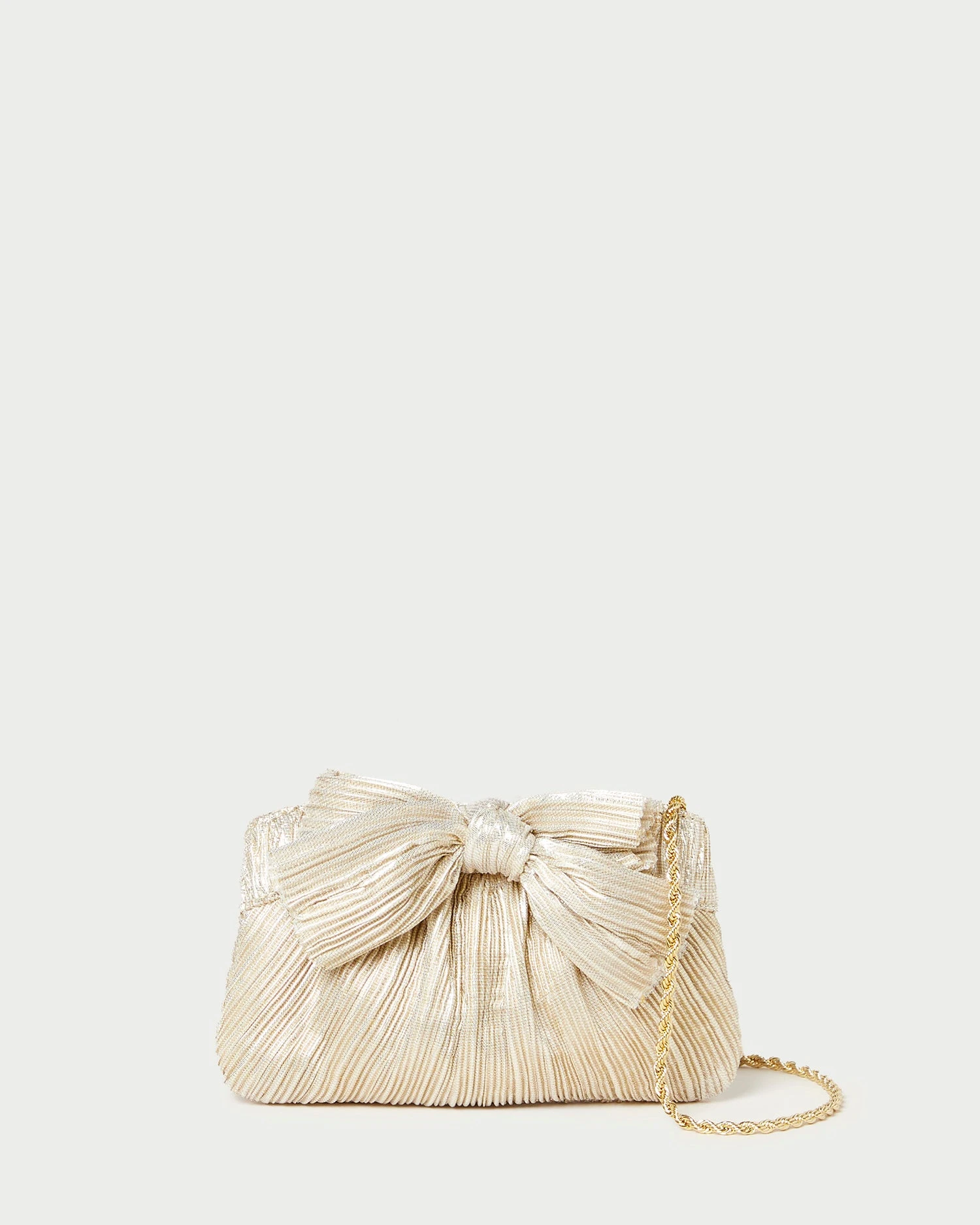 Loeffler Randall Rochelle Platinum Mini Bow Clutch 3 Loeffler Randall Rochelle Platinum Mini Bow Clutch