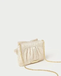 Loeffler Randall Rochelle Platinum Mini Bow Clutch 9 Loeffler Randall Rochelle Platinum Mini Bow Clutch -Loeffler Randall ROCHELLE PLA PLTNM 3