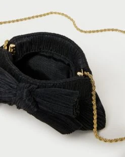 Loeffler Randall Rochelle Black Mini Bow Clutch 9 Loeffler Randall Rochelle Black Mini Bow Clutch -Loeffler Randall ROCHELLE PLFA BLACK 3