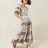 Loeffler Randall Romily Chocolate Plaid Tiered Skirt 1 Loeffler Randall Romily Chocolate Plaid Tiered Skirt -Loeffler Randall ROMILY CTNR CHOPL 1