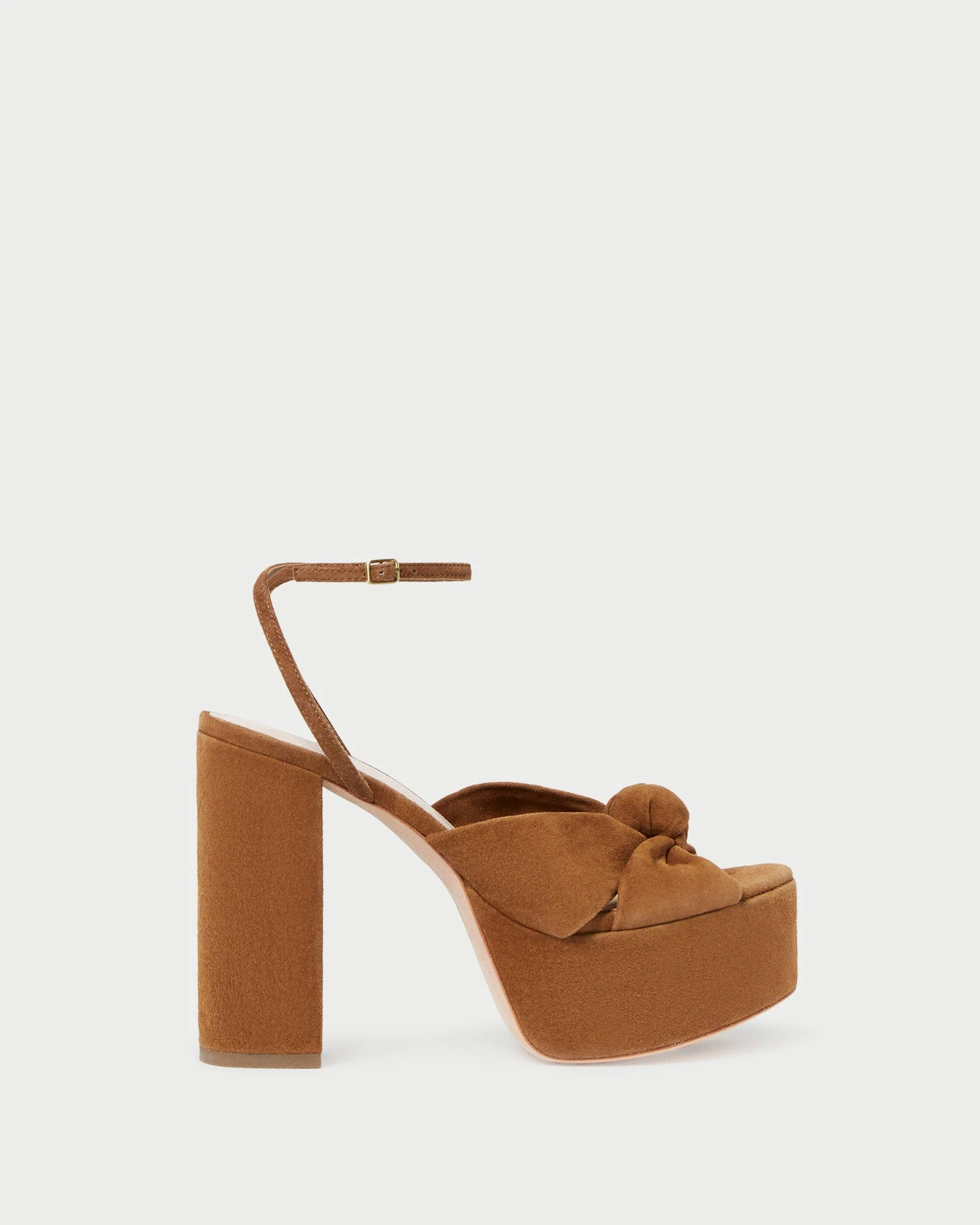 Loeffler Randall Roz Cacao Suede Knot Platform 4 Loeffler Randall Roz Cacao Suede Knot Platform - Image 2