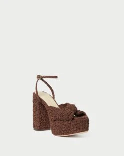 Loeffler Randall Roz Cacao Knot Platform