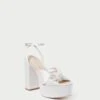 Loeffler Randall Roz Cream Knot Platform 2 Loeffler Randall Roz Cream Knot Platform -Loeffler Randall ROZ SATN CREAM 1
