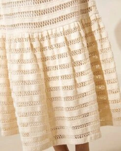 Loeffler Randall Scarlett Natural Crocheted Ruffle-Hem Skirt 6 Loeffler Randall Scarlett Natural Crocheted Ruffle-Hem Skirt -Loeffler Randall SCARLETT CR NATRL 075copy 2c8a8213 6c4f 457f 920e dd55472cb982