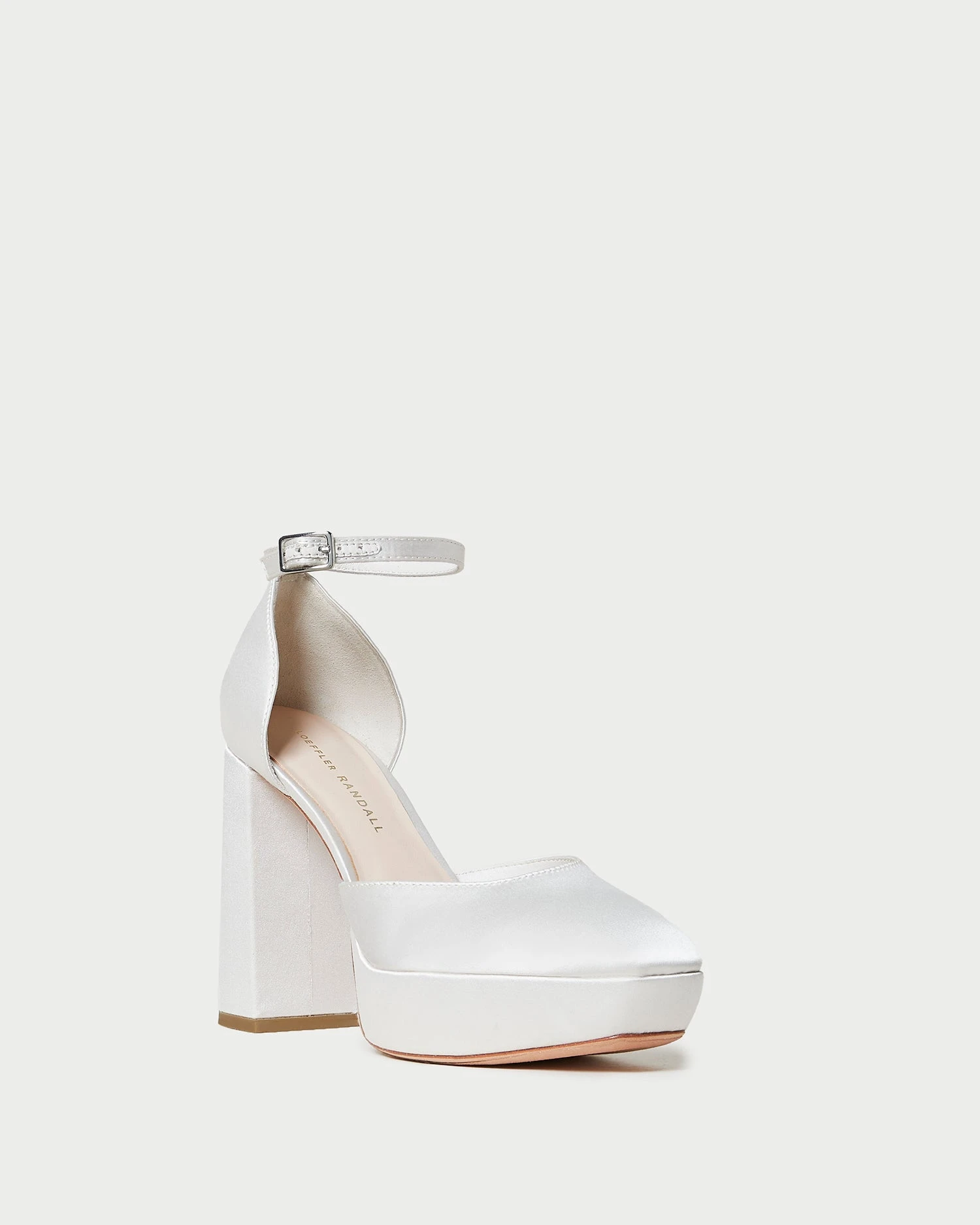 Loeffler Randall Selina Cream Closed-Toe Platform 3 Loeffler Randall Selina Cream Closed-Toe Platform