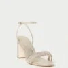 Loeffler Randall Shay Cappuccino Rhinestone Heel 1 Loeffler Randall Shay Cappuccino Rhinestone Heel -Loeffler Randall SHAY SKR CAPPU 1