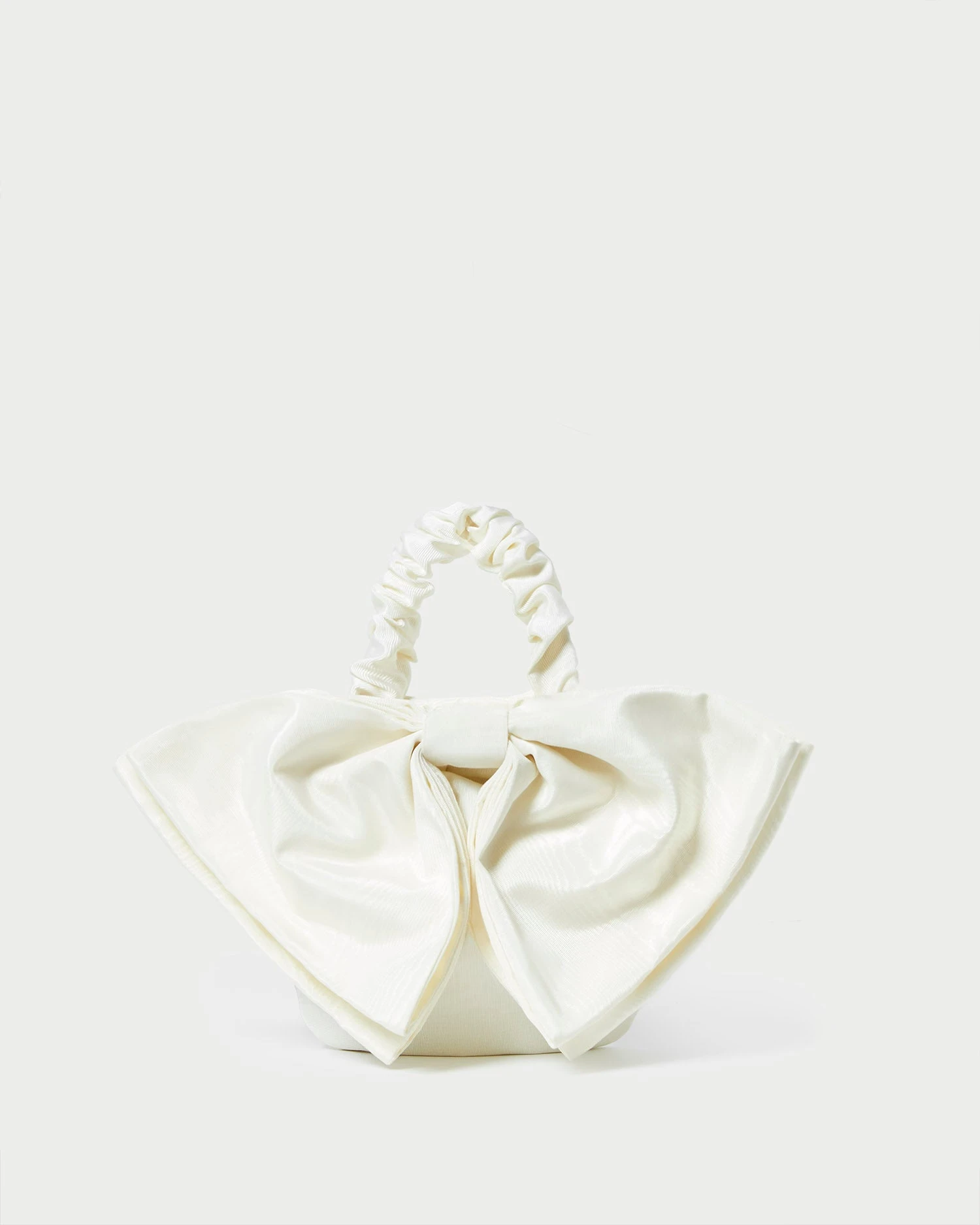 Loeffler Randall Sierra Cream Mini Bow Clutch 3 Loeffler Randall Sierra Cream Mini Bow Clutch