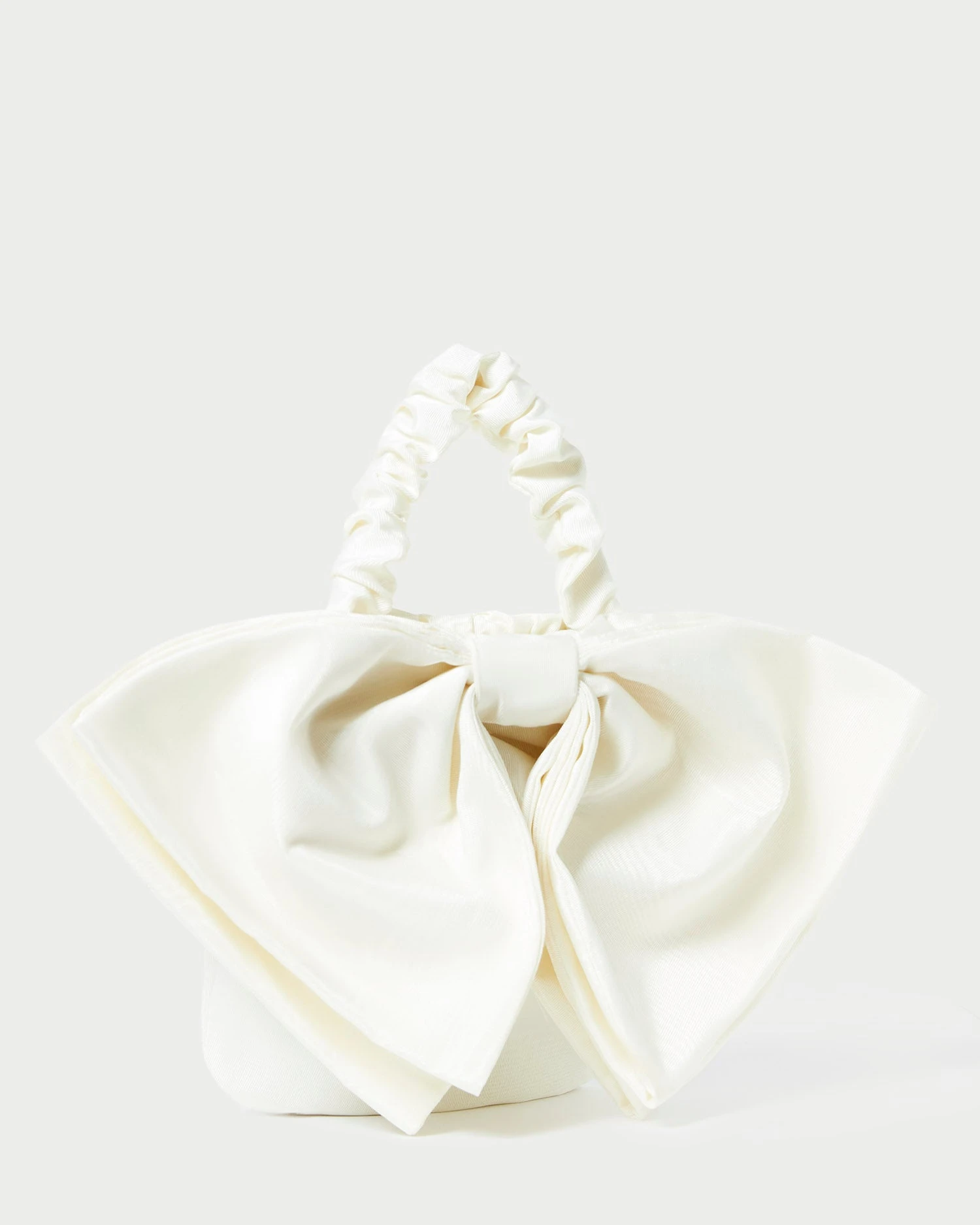 Loeffler Randall Sierra Cream Mini Bow Clutch 4 Loeffler Randall Sierra Cream Mini Bow Clutch - Image 2