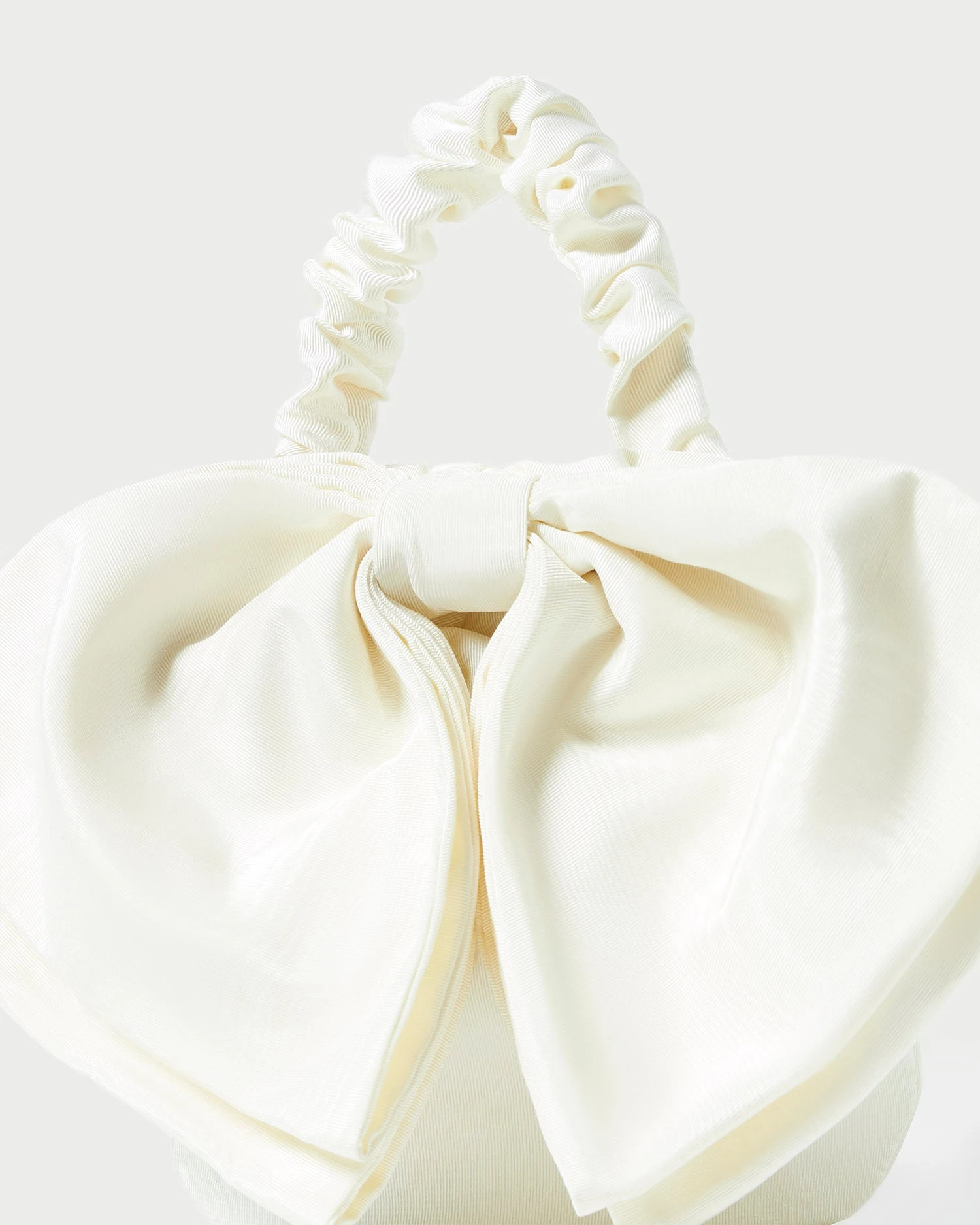 Loeffler Randall Sierra Cream Mini Bow Clutch 5 Loeffler Randall Sierra Cream Mini Bow Clutch - Image 3