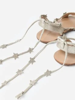 Loeffler Randall Women's Starla Ankle Wrap Sandal -Loeffler Randall STARLA SKSxCAPPUCCINOSUEDExAlt4 96167058