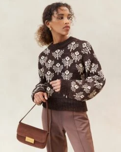 Loeffler Randall Stefania Espresso Baguette Shoulder Bag 11 Loeffler Randall Stefania Espresso Baguette Shoulder Bag -Loeffler Randall STEFANIA SPLS ESPRE 017copy