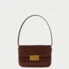 Loeffler Randall Stefania Espresso Baguette Shoulder Bag 2 Loeffler Randall Stefania Espresso Baguette Shoulder Bag -Loeffler Randall STEFANIA SPLS ESPRE 1