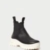 Loeffler Randall Tara Black/Cream Weather Boot 2 Loeffler Randall Tara Black/Cream Weather Boot -Loeffler Randall TARA SCN BLACR 1