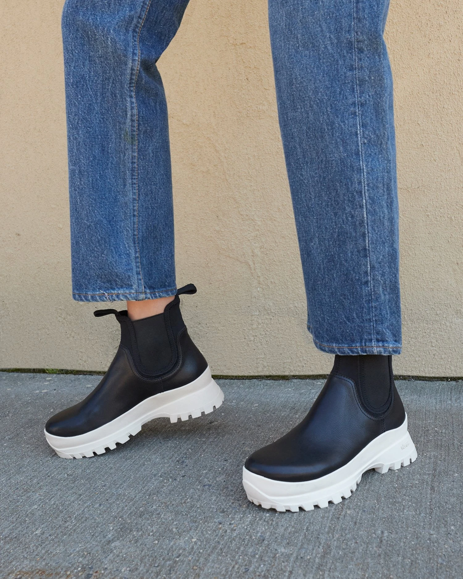 Loeffler Randall Tara Black/Cream Weather Boot 7 Loeffler Randall Tara Black/Cream Weather Boot - Image 5