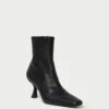Loeffler Randall Thandy Black Curved Heel Bootie 2 Loeffler Randall Thandy Black Curved Heel Bootie -Loeffler Randall THANDY N BLACK 1