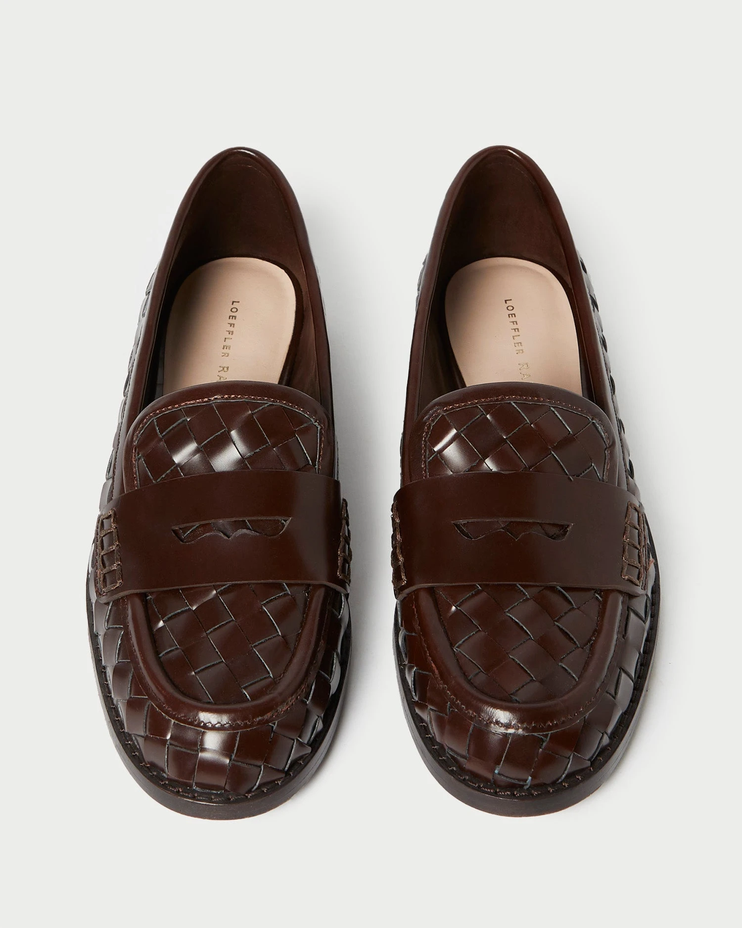 Loeffler Randall Rachel Espresso Woven Loafer 5 Loeffler Randall Rachel Espresso Woven Loafer - Image 3