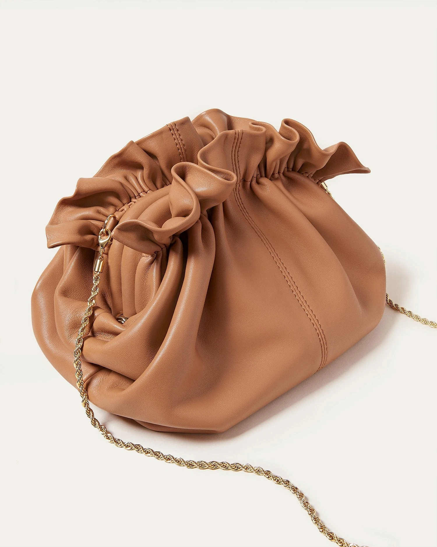 Loeffler Randall Willa Dark Sand Mini Pouch 4 Loeffler Randall Willa Dark Sand Mini Pouch - Image 2