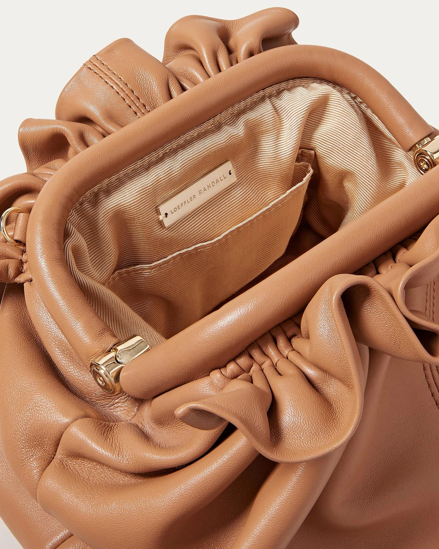 Loeffler Randall Willa Dark Sand Mini Pouch 6 Loeffler Randall Willa Dark Sand Mini Pouch - Image 4