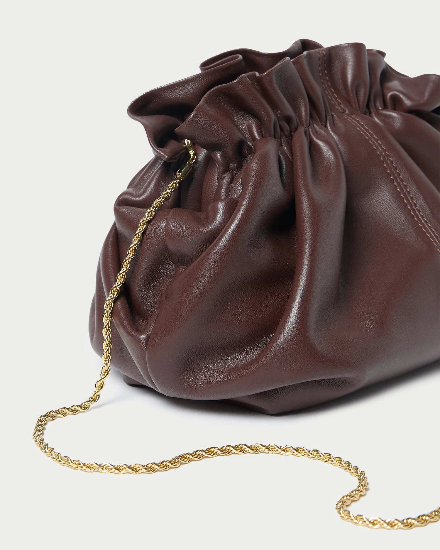 Loeffler Randall Willa Espresso Mini Pouch 4 Loeffler Randall Willa Espresso Mini Pouch - Image 2