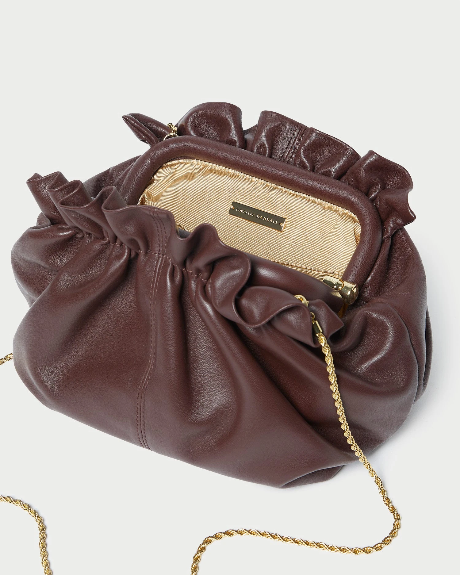 Loeffler Randall Willa Espresso Mini Pouch 6 Loeffler Randall Willa Espresso Mini Pouch - Image 4