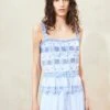 Loeffler Randall Zelda Blue Stripe Broderie Camisole 2 Loeffler Randall Zelda Blue Stripe Broderie Camisole -Loeffler Randall ZELDA CTN BLCRE 062copy 3eef3587 d542 40f1 8cca 56ba35676cc9