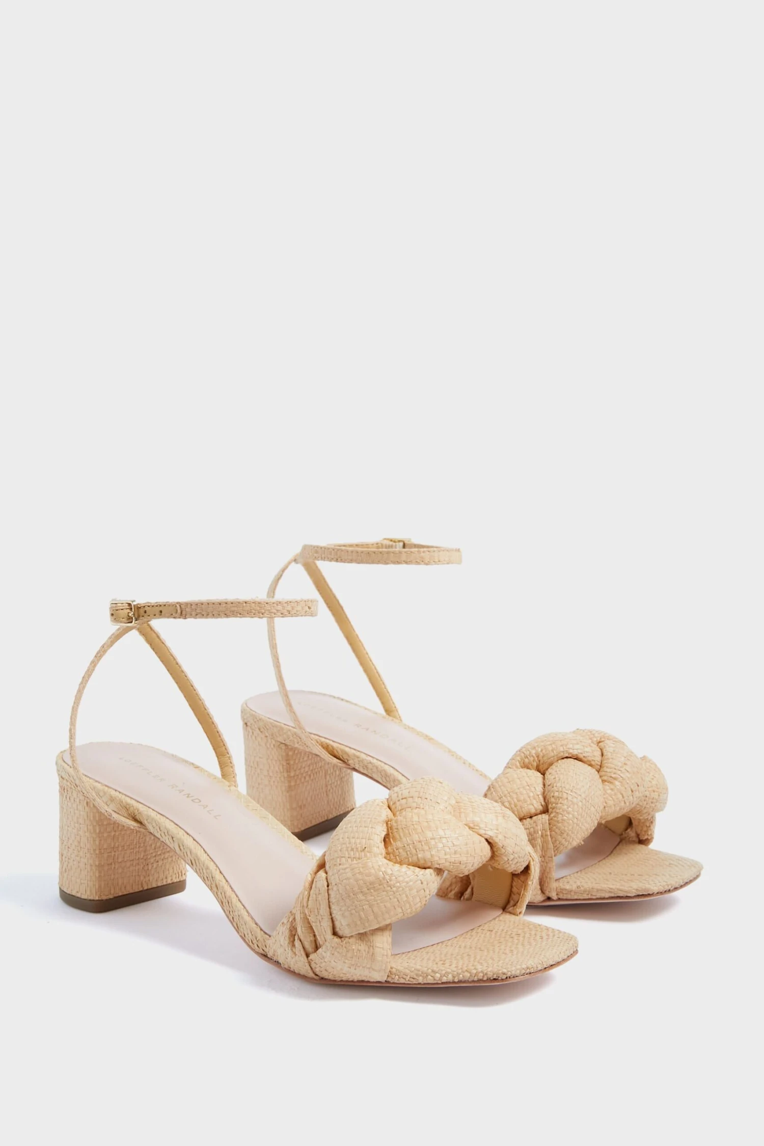 Loeffler Randall Natural Straw Avril Heels 6 Loeffler Randall Natural Straw Avril Heels - Image 4