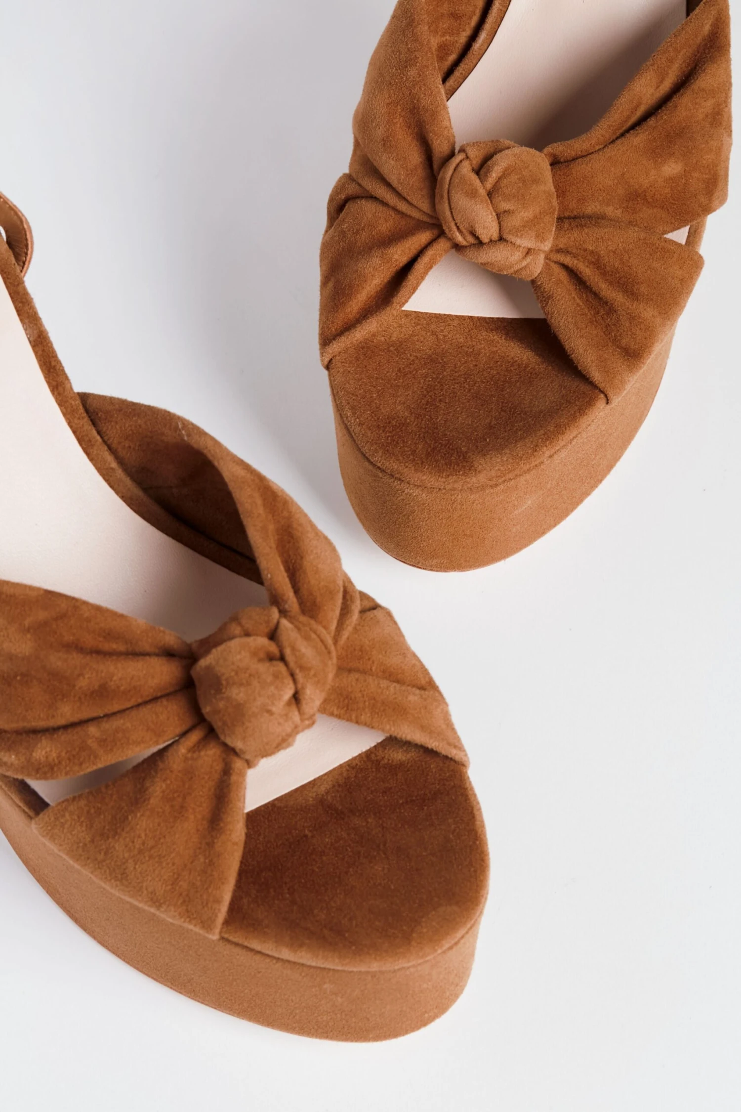 Loeffler Randall Cacao Suede Roz Platform Heels 5 Loeffler Randall Cacao Suede Roz Platform Heels - Image 3