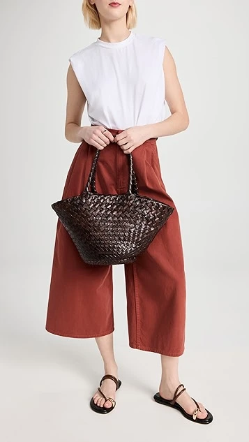 Loeffler Randall Kai Graduated Woven Leather Tote 4 Loeffler Randall Kai Graduated Woven Leather Tote - Image 2