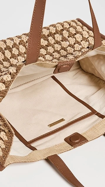 Loeffler Randall Pia Crochet Raffia Tote 7 Loeffler Randall Pia Crochet Raffia Tote - Image 5