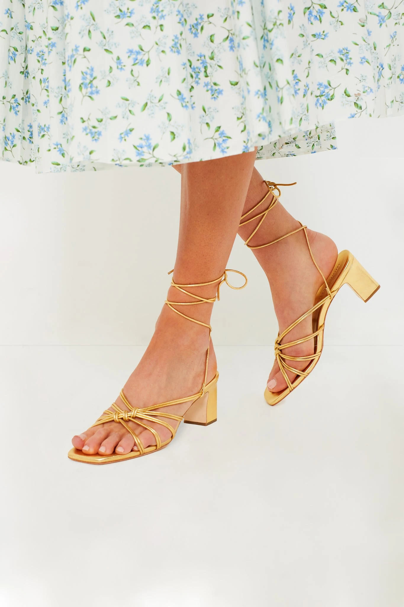 Loeffler Randall Gold Metallic Ryder Heels 5 Loeffler Randall Gold Metallic Ryder Heels - Image 3