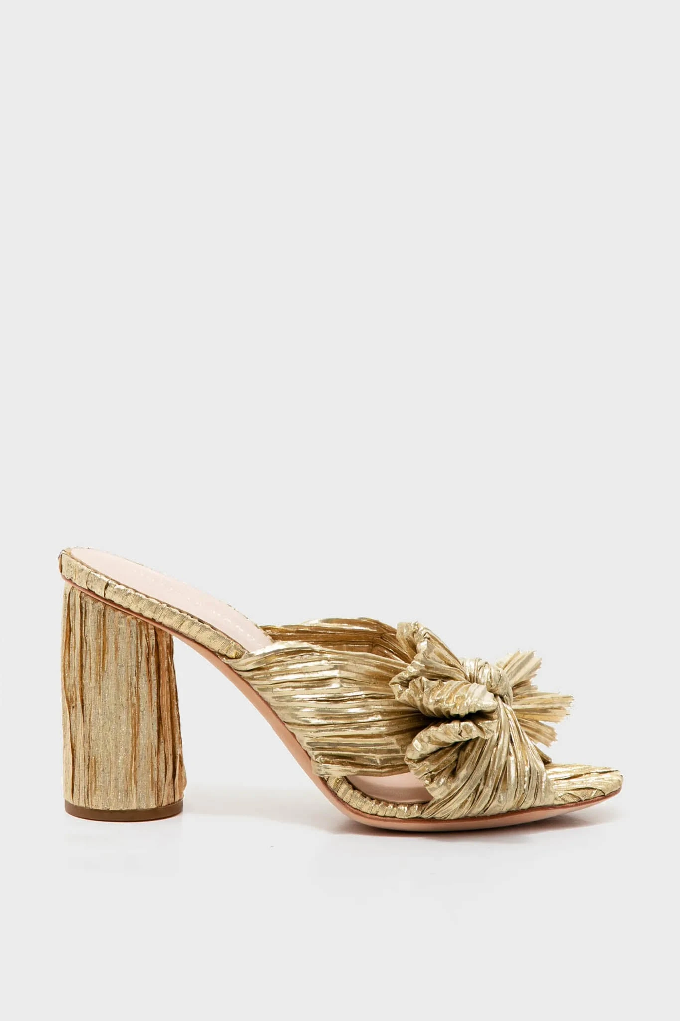 Loeffler Randall Gold Penny Knot Mules 8 Loeffler Randall Gold Penny Knot Mules - Image 6