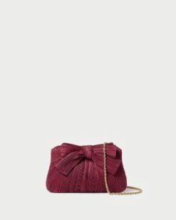 Loeffler Randall Rochelle Rose Mini Bow Clutch